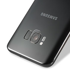 Samsung Galaxy S8 Plus用強化ガラス カメラプロテクター カメラレンズ 保護ガラスフイルム サムスン クリア
