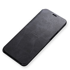 Samsung Galaxy S9用手帳型 レザーケース スタンド カバー サムスン ブラック