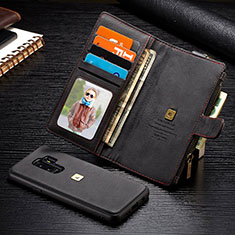 Samsung Galaxy S9 Plus用手帳型 レザーケース スタンド カバー T01 サムスン ブラック
