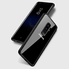 Samsung Galaxy S9 Plus用極薄ソフトケース シリコンケース 耐衝撃 全面保護 クリア透明 T10 サムスン クリア