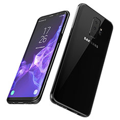 Samsung Galaxy S9 Plus用極薄ソフトケース シリコンケース 耐衝撃 全面保護 クリア透明 T14 サムスン クリア