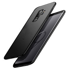 Samsung Galaxy S9 Plus用ハードケース カバー プラスチック Q02 サムスン ブラック