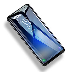 Samsung Galaxy S9 Plus用強化ガラス フル液晶保護フィルム F03 サムスン ブラック