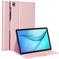 Samsung Galaxy Tab S5e Wi-Fi 10.5 SM-T720用手帳型 レザーケース スタンド カバー L04 サムスン ローズゴールド