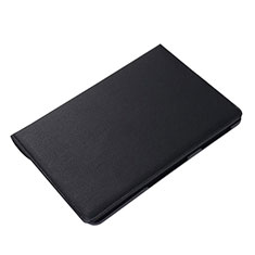 Samsung Galaxy Tab S6 Lite 10.4 SM-P610用手帳型 レザーケース スタンド カバー L01 サムスン ブラック