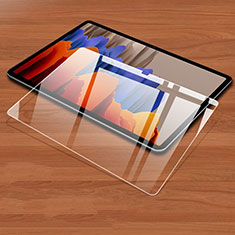 Samsung Galaxy Tab S7 Plus 5G 12.4 SM-T976用強化ガラス 液晶保護フィルム T01 サムスン クリア