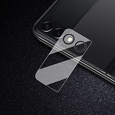 Samsung Galaxy Z Flip3 5G用強化ガラス カメラプロテクター カメラレンズ 保護ガラスフイルム C01 サムスン クリア
