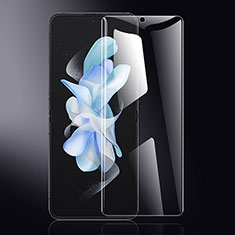 Samsung Galaxy Z Flip4 5G用高光沢 液晶保護フィルム フルカバレッジ画面 サムスン クリア