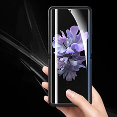 Samsung Galaxy Z Flip5 5G用高光沢 液晶保護フィルム 背面保護フィルム同梱 F02 サムスン クリア