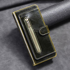 Samsung Galaxy Z Fold3 5G用手帳型 レザーケース スタンド カバー JD1 サムスン オリーブグリーン