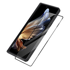 Samsung Galaxy Z Fold4 5G用強化ガラス フル液晶保護フィルム F04 サムスン ブラック