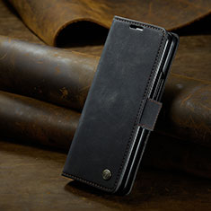 Samsung Galaxy Z Fold5 5G用手帳型 レザーケース スタンド カバー C02S サムスン ブラック
