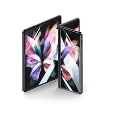 Samsung Galaxy Z Fold5 5G用高光沢 液晶保護フィルム 背面保護フィルム同梱 サムスン クリア