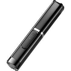 Samsung Galaxy M21 2021用無線 Bluetooth じどり棒 自撮り棒自分撮りスティック 三脚架 セルフィスティック T25 ブラック