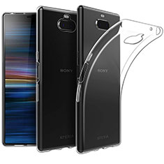 Sony Xperia 10 Plus用極薄ソフトケース シリコンケース 耐衝撃 全面保護 クリア透明 カバー ソニー クリア