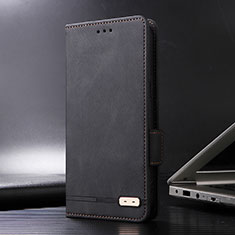 Sony Xperia 5 V用手帳型 レザーケース スタンド カバー L07Z ソニー ブラック