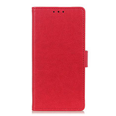 Sony Xperia 8 Lite用手帳型 レザーケース スタンド カバー L05 ソニー レッド