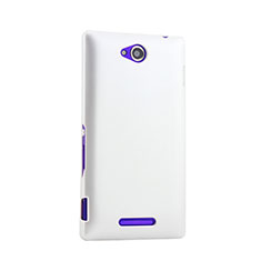 Sony Xperia C S39h用ハードケース プラスチック 質感もマット ソニー ホワイト