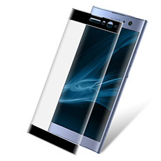 Sony Xperia XA2用強化ガラス フル液晶保護フィルム F02 ソニー ブラック