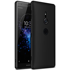 Sony Xperia XZ2用ハードケース プラスチック 質感もマット M01 ソニー ブラック