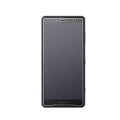 Sony Xperia XZ2 Premium用強化ガラス 液晶保護フィルム T01 ソニー クリア