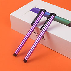 Huawei Rhone用高感度タッチペン アクティブスタイラスペンタッチパネル 2PCS H02 パープル