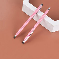 Wiko Pulp Fab用高感度タッチペン アクティブスタイラスペンタッチパネル 2PCS H04 ローズゴールド