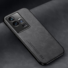 Vivo iQOO 11 Pro 5G用ケース 高級感 手触り良いレザー柄 DY2 Vivo ブラック