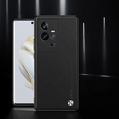 Vivo iQOO 11 Pro 5G用ケース 高級感 手触り良いレザー柄 S03 Vivo ブラック