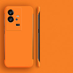 Vivo iQOO 11 Pro 5G用ハードケース プラスチック 質感もマット フレームレス カバー Vivo オレンジ