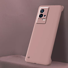 Vivo iQOO 8 5G用ハードケース プラスチック 質感もマット カバー M01 Vivo ピンク
