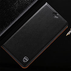 Vivo iQOO 9 5G用手帳型 レザーケース スタンド カバー H20P Vivo ブラック
