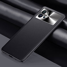 Vivo iQOO 9 Pro 5G用ケース 高級感 手触り良いレザー柄 S03 Vivo ブラック
