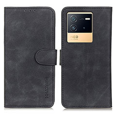 Vivo iQOO Neo6 5G用手帳型 レザーケース スタンド カバー K03Z Vivo ブラック