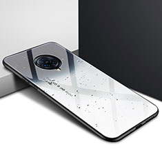 Vivo Nex 3 5G用ハイブリットバンパーケース プラスチック 鏡面 カバー Vivo グレー