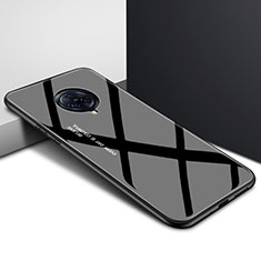 Vivo Nex 3 5G用ハイブリットバンパーケース プラスチック 鏡面 カバー Vivo ブラック