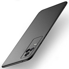 Vivo V21e 4G用ハードケース プラスチック 質感もマット カバー YK1 Vivo ブラック