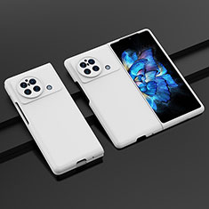 Vivo X Fold用ハードケース プラスチック 質感もマット カバー P01 Vivo ホワイト