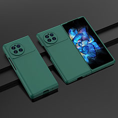 Vivo X Fold用ハードケース プラスチック 質感もマット カバー P01 Vivo グリーン