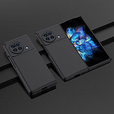 Vivo X Fold用ハードケース プラスチック 質感もマット カバー P01 Vivo ブラック