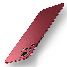 Vivo X50 Pro 5G用ハードケース プラスチック 質感もマット カバー M01 Vivo レッド