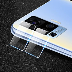 Vivo X50 Pro 5G用強化ガラス カメラプロテクター カメラレンズ 保護ガラスフイルム Vivo クリア
