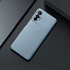 Vivo X70 5G用ハードケース プラスチック 質感もマット ツイル カバー Vivo ブルー
