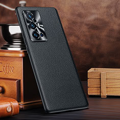 Vivo X70 Pro+ Plus 5G用ケース 高級感 手触り良いレザー柄 DL2 Vivo ブラック