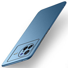Vivo X80 5G用ハードケース プラスチック 質感もマット カバー YK5 Vivo ネイビー