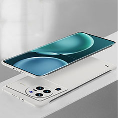 Vivo X80 5G用ハードケース プラスチック 質感もマット フレームレス カバー P01 Vivo ホワイト