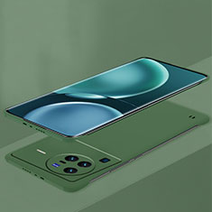 Vivo X80 5G用ハードケース プラスチック 質感もマット フレームレス カバー P01 Vivo モスグリー