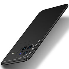 Vivo X80 5G用ハードケース プラスチック 質感もマット カバー Vivo ブラック