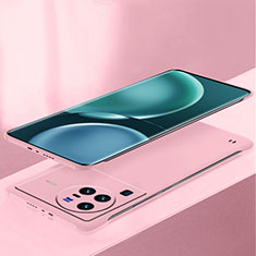 Vivo X80 Pro 5G用ハードケース プラスチック 質感もマット フレームレス カバー P01 Vivo ピンク