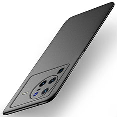 Vivo X80 Pro 5G用ハードケース プラスチック 質感もマット カバー YK2 Vivo ブラック
